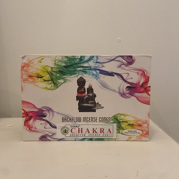 Chakra Backflow Incense Cones - Picture 1 of 3